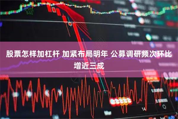 股票怎样加杠杆 加紧布局明年 公募调研频次环比增近三成